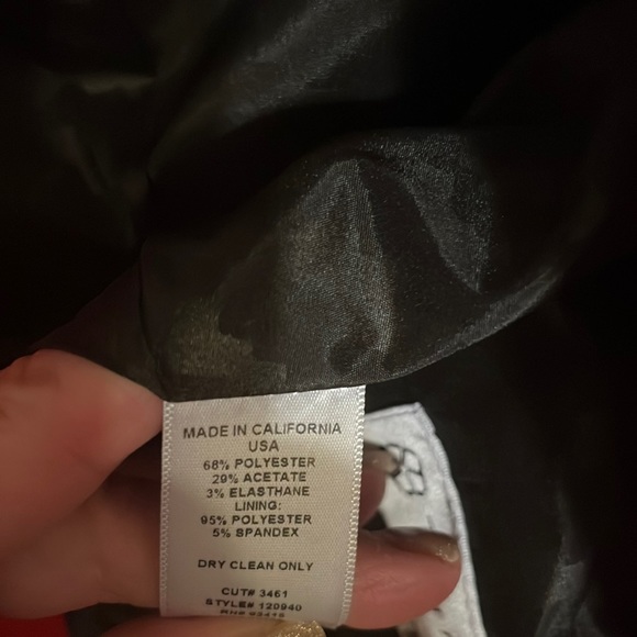 TRINA TURK single button lined jacket - Picture 7 of 9